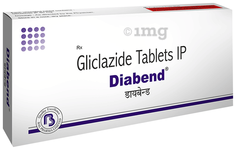 Diabend 80mg Tablet image