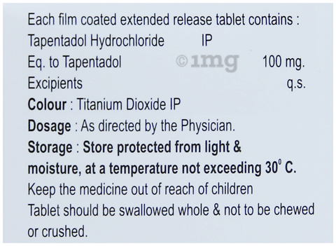 Tapentasure ER 100 Tablet image