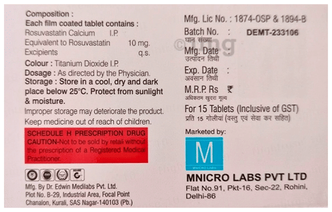 Nightrose 10 Tablet image