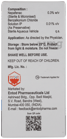 Nepaonce 3% Eye Drop image
