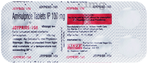 Joypride 100mg Tablet image