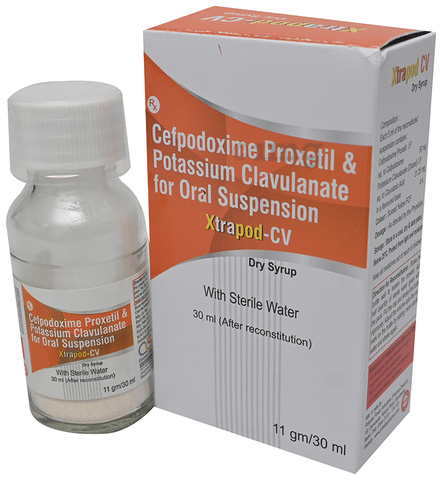Xtrapod-CV Dry Syrup image Xtrapod-CV Dry Syrup image