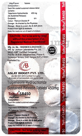 Toltuf-SR450 Tablet image