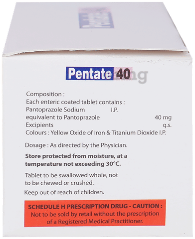 Pentate 40 Tablet image