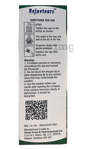 Rejuvtears Eye Drop image Rejuvtears Eye Drop image