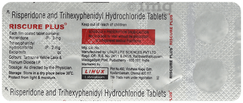 Riscure Plus 3mg/2mg Tablet