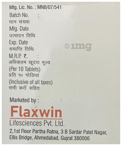 Daxwin 250 Tablet ER