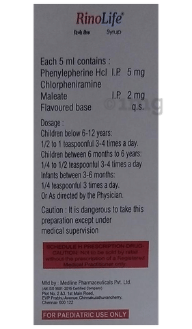 Rinolife Syrup image