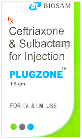 प्लगज़ोन 1.5 gm इंजेक्शन image