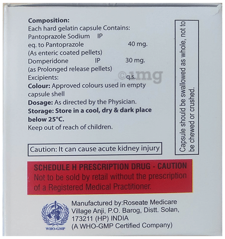 Pantadoz-D 30mg/40mg Capsule SR