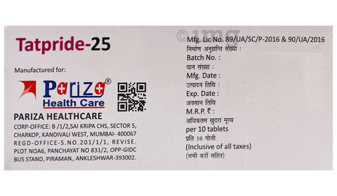 Tatpride 25 Tablet image