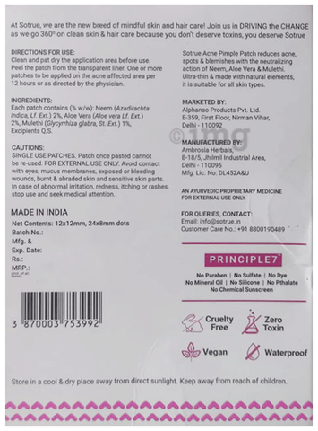 Sotrue Acne Pimple Patch 2