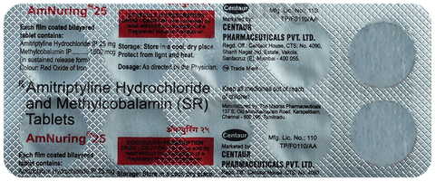 Amnuring 25 Tablet SR image