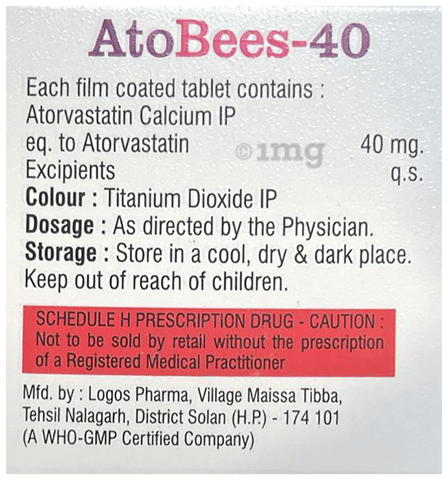 Atobees 40 Tablet image Atobees 40 Tablet image