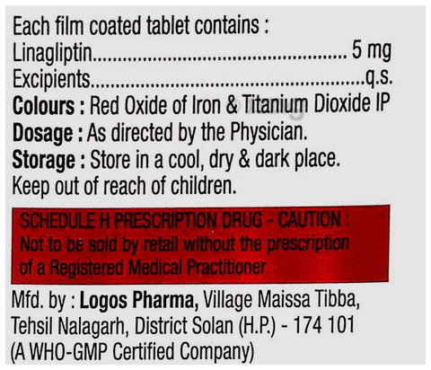 Linatyt 5mg Tablet image