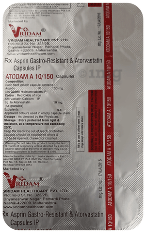 Atodam A 10/150 Capsule image Atodam A 10/150 Capsule image