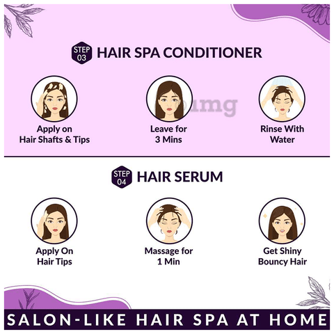 Sesa Ayurvedic Plus Hair Spa Kit Smooth & Silky Hair Promotes Hair Growth