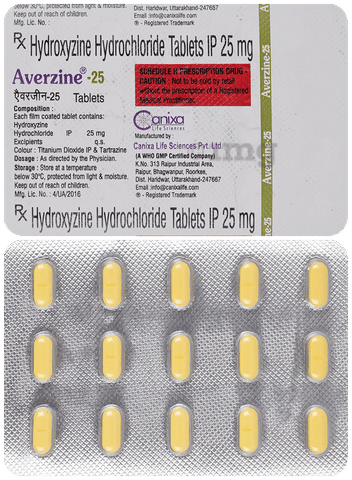 Averzine 25mg Tablet image