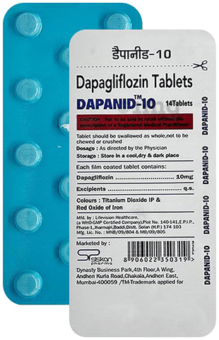 Dapanid 10mg Tablet image Dapanid 10mg Tablet image