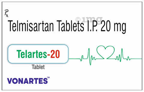 Telartes 20 Tablet image Telartes 20 Tablet image