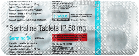 Sermind 50 Tablet image