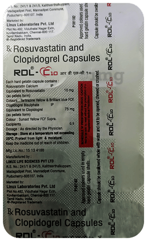 र्डल-C 10 कैप्सूल image