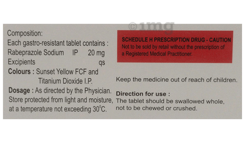 Rabitrack 20mg Tablet image