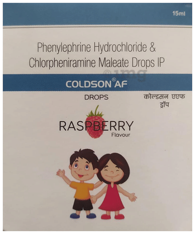 Coldson AF Oral Drops Raspberry image
