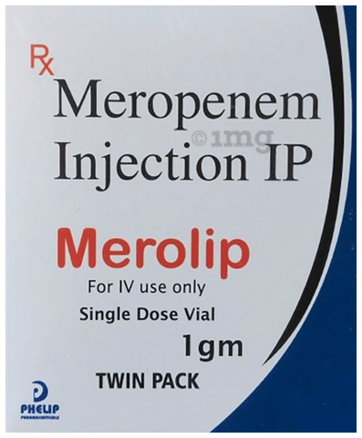 Merolip 1gm Injection image