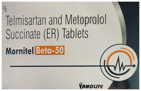 Mornitel Beta 50 Tablet ER image Mornitel Beta 50 Tablet ER image