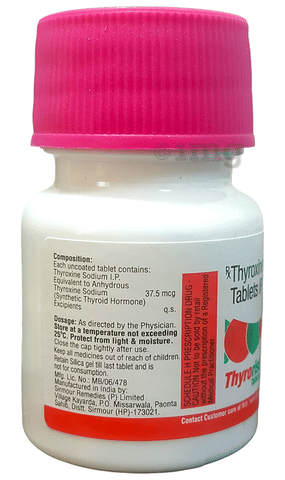 Thyrorise 37.5mcg Tablet image