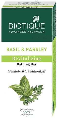 Biotique basil and parsley soap 150g×10 Amazon.com : Biotique Bio Basil and Parsley Body