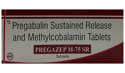 Pregazep M 75 SR Tablet image Pregazep M 75 SR Tablet image