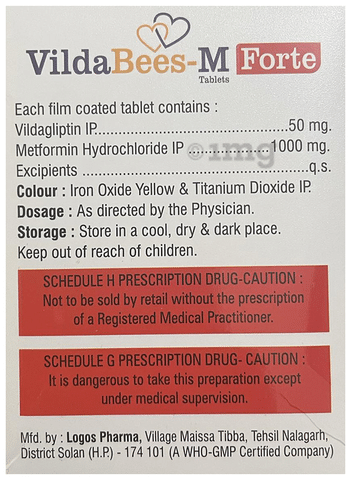 Vildabees-M Forte Tablet