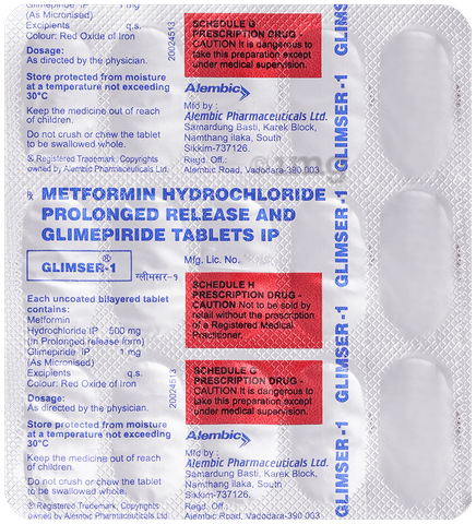 GlimSer 1 Tablet PR image