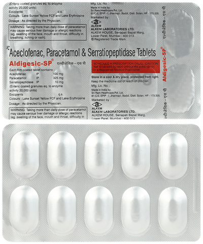 Aldigesic-SP Tablet image