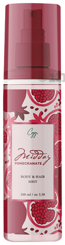 Pomegranate body spray outlet