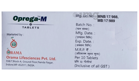 Oprega-M Tablet SR image Oprega-M Tablet SR image