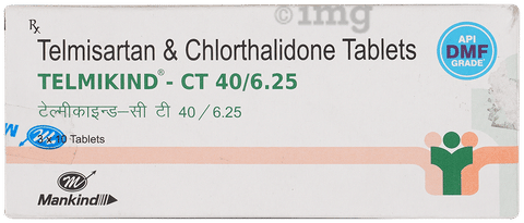 Telmikind CT 40mg/6.25mg Tablet