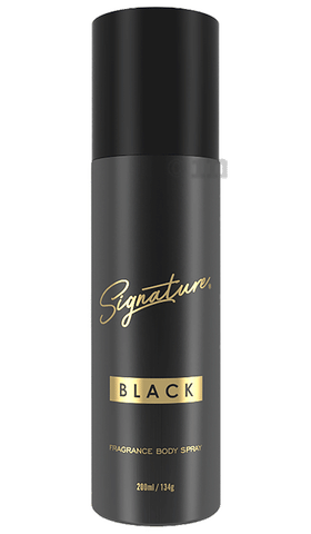 Signature Black Fragnance Body Spray