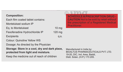 Fexoease M Tablet image