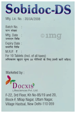 Sobidoc DS Tablet image Sobidoc DS Tablet image