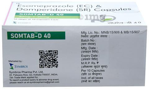 Somtab-D 40 Capsule SR