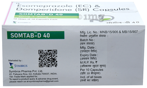 Somtab-D 40 Capsule SR image