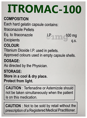 Itromac 100 Capsule image Itromac 100 Capsule image