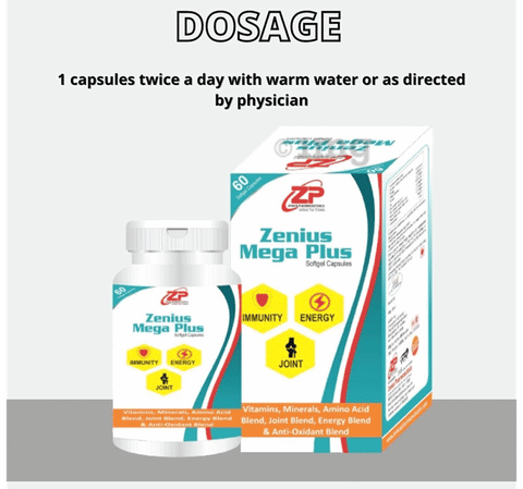 Zenius Soft Gelatin Capsule Mega Plus image Zenius Soft Gelatin Capsule Mega Plus image