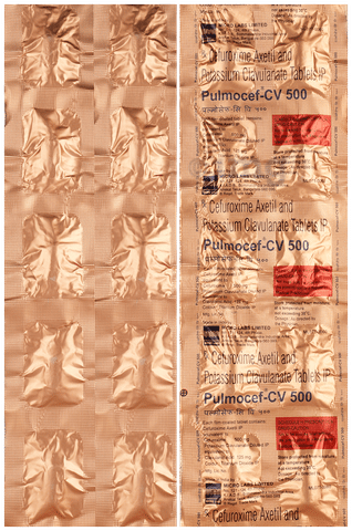 Pulmocef-CV 500 Tablet image