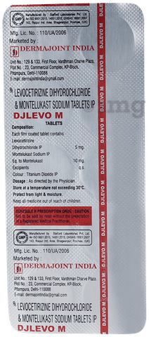 Djlevo M 5mg/10mg Tablet image