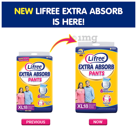 LIFREE Extra Absorb Pant Diaper For Men And Women Adult Diapers  XL  Buy  30 LIFREE Adult Diapers  Shopsyin