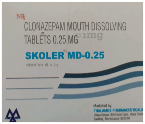 Skoler MD 0.25 Tablet image Skoler MD 0.25 Tablet image